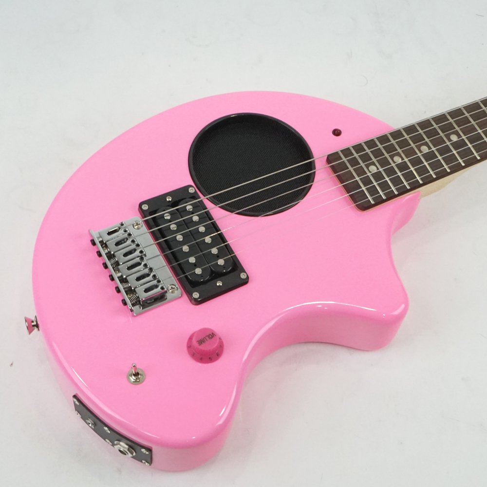 FERNANDES ZO-3 PINK ZO3ミニギター ピンク(フェルナンデス アンプ内蔵