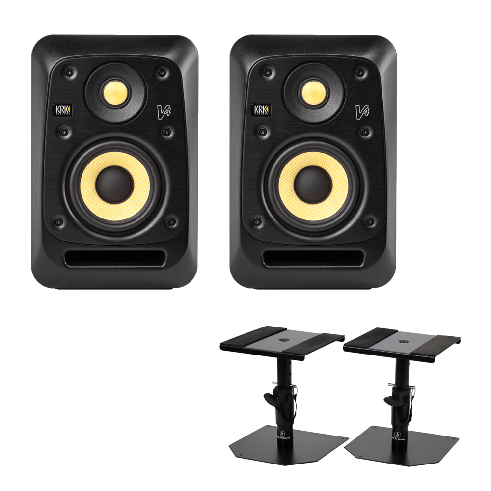 KRK SYSTEMS V4S4 Vシリーズ4 モニタースピーカー×2本（ペア