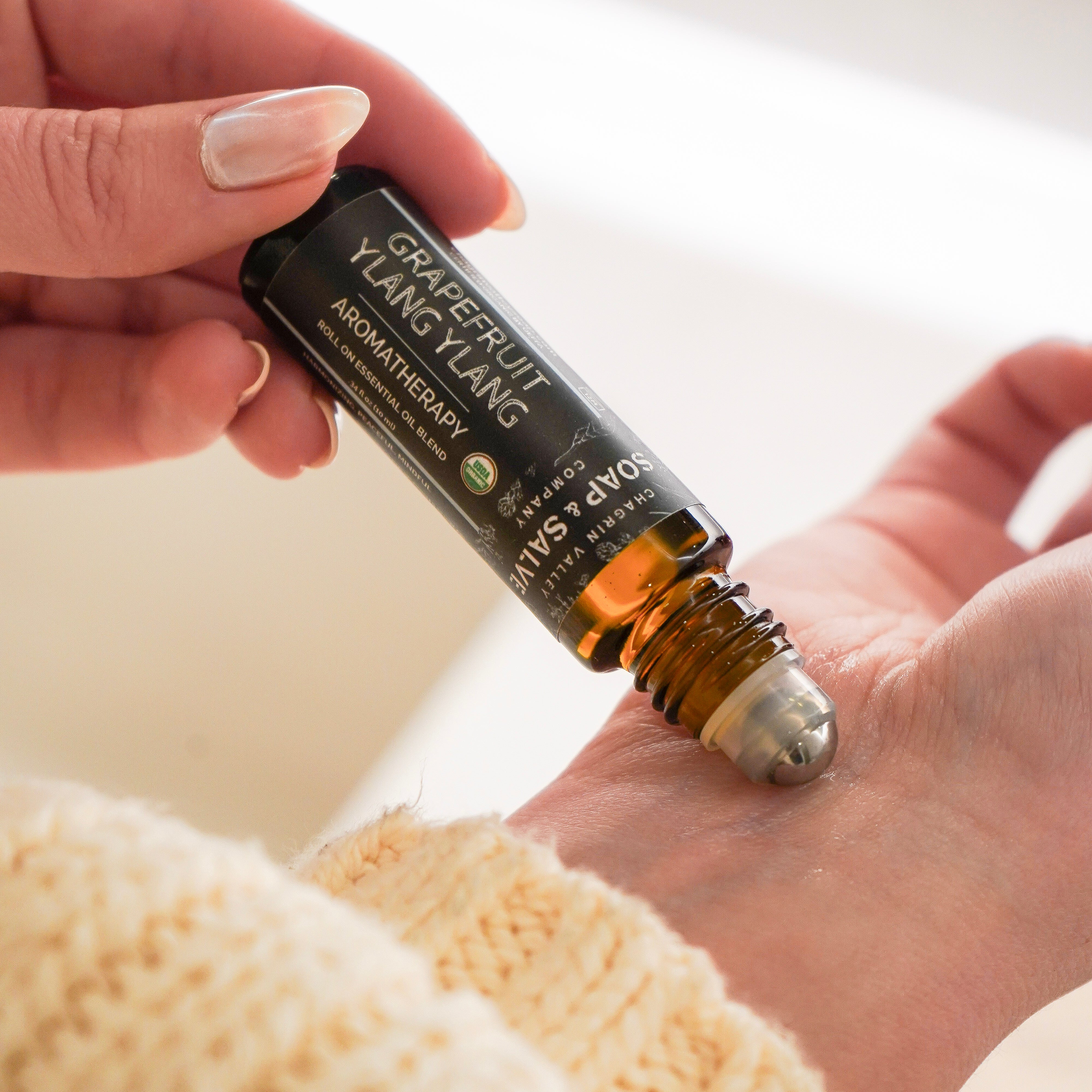 Aromatherapy Essential Oil Roll On: Cedar Rose – Chagrin Valley