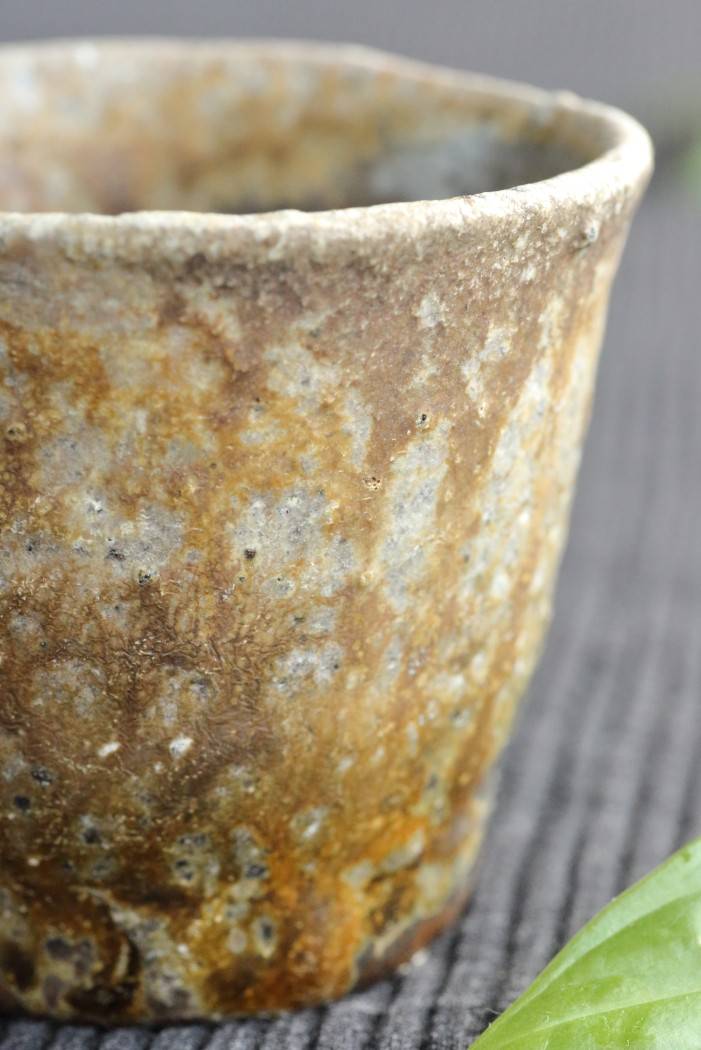 森本良信 備前焼 湯呑 蕎麦猪口 満容量190ml 小鉢