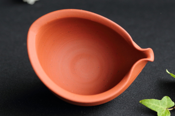 山田想 朱泥湯冷まし 満容量80ml 常滑焼 玉露茶上煎茶用煎茶器 小ぶり