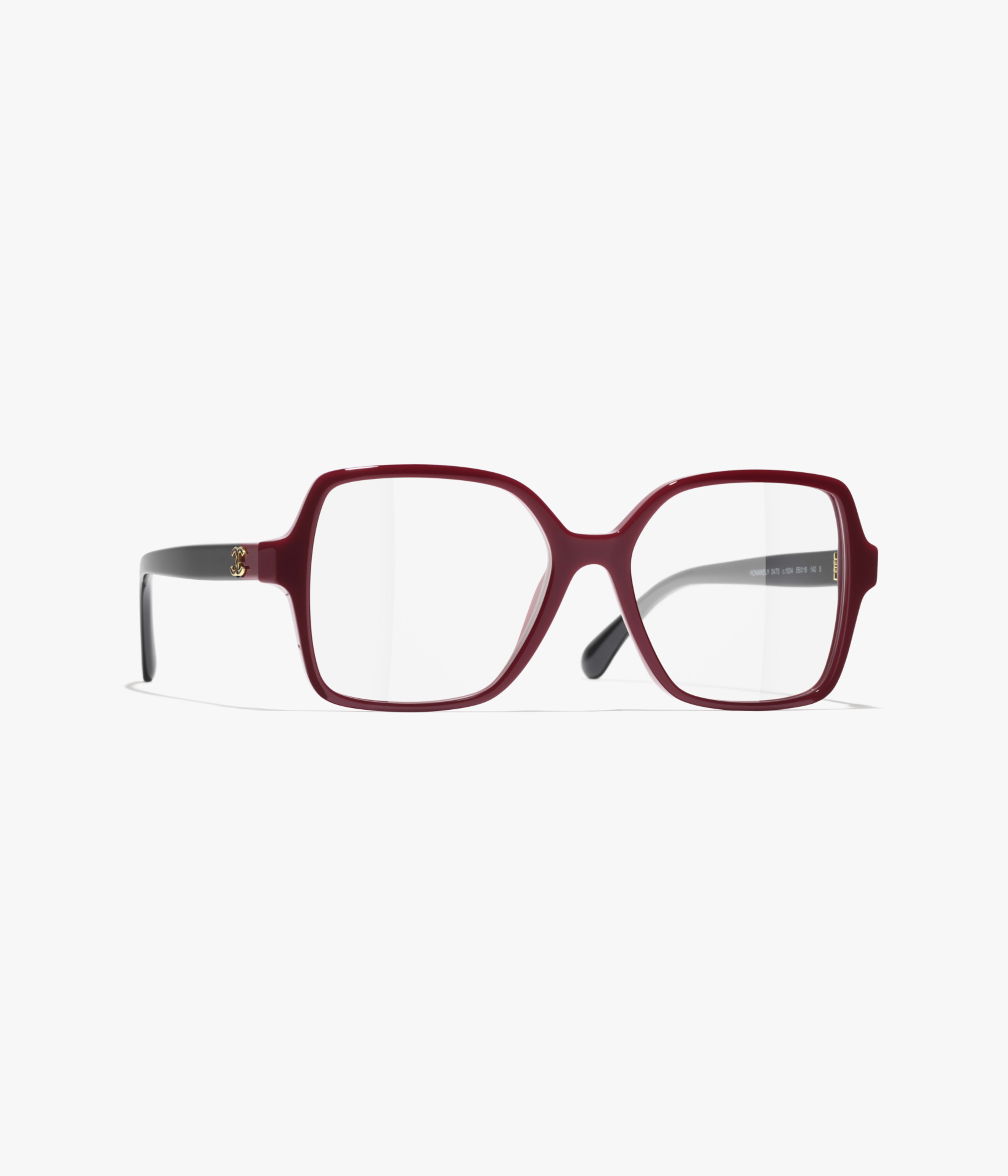 CHANEL Eyeglasses: Square Eyeglasses, acetate 3473 — Fashion | CHANEL