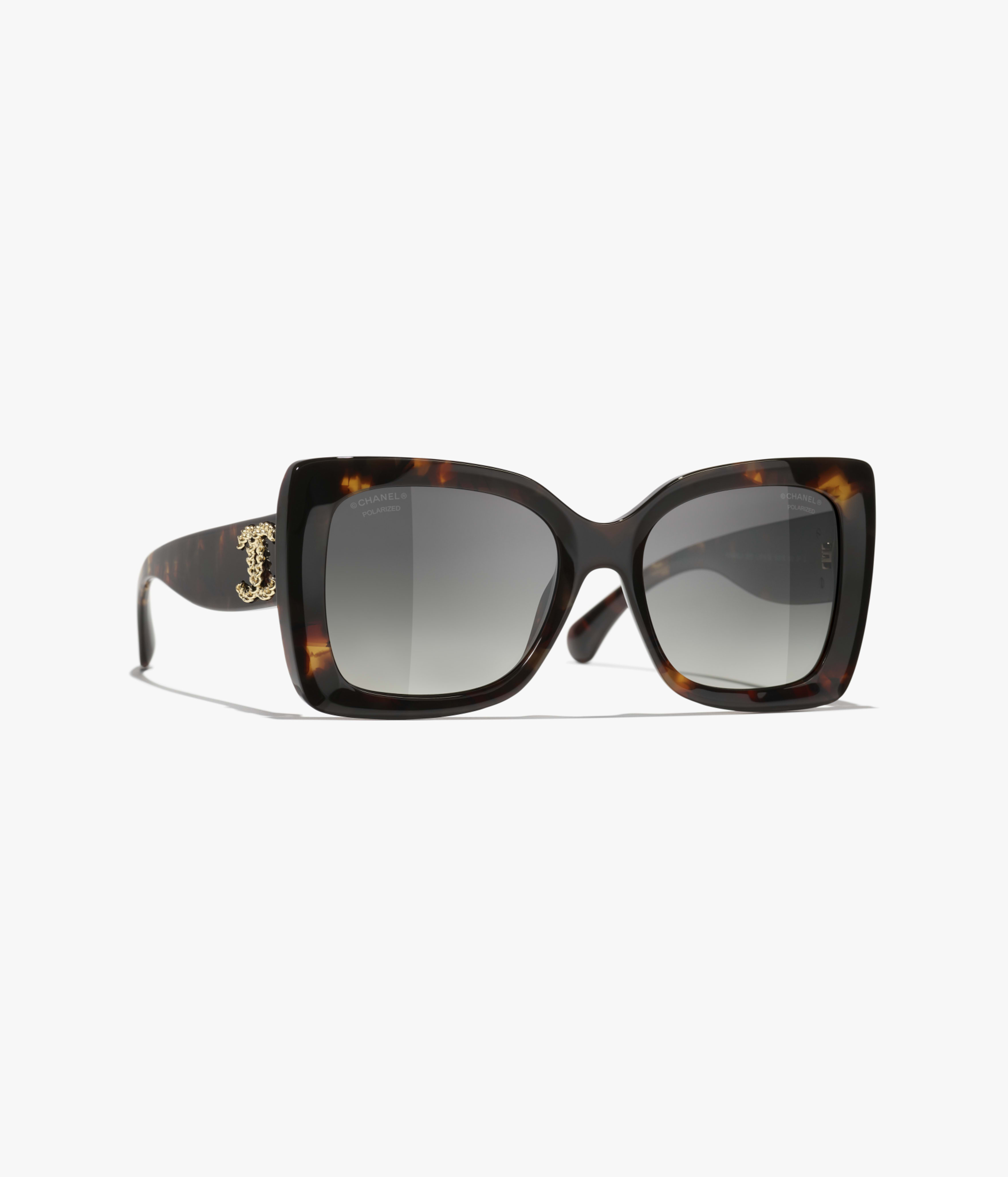 CHANEL Sunglasses: Square Sunglasses, acetate — Fashion | CHANEL