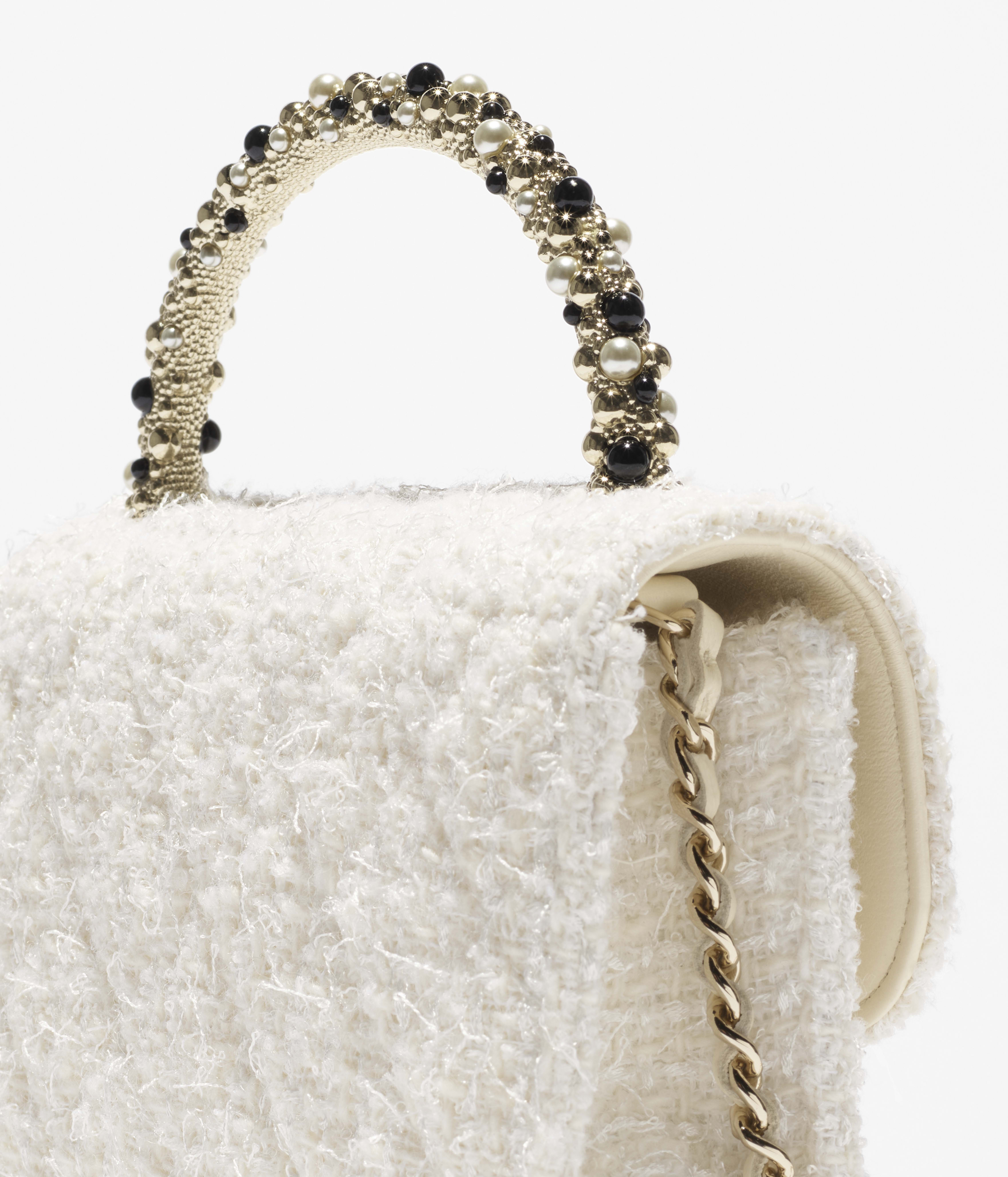 チェーン クラッチ バッグ - ツイード & コスチューム パール