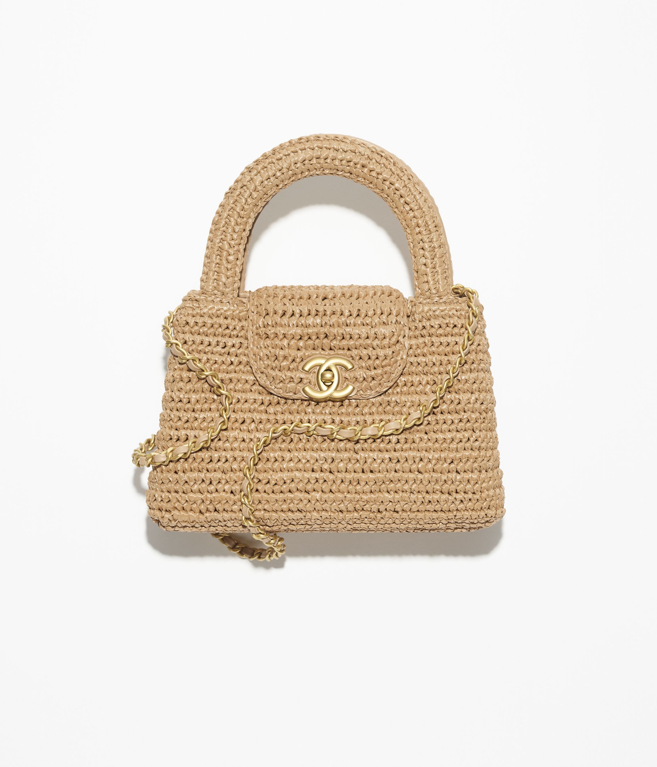 ミュール - カーフスキン、ライトベージュ — ファッション | CHANEL