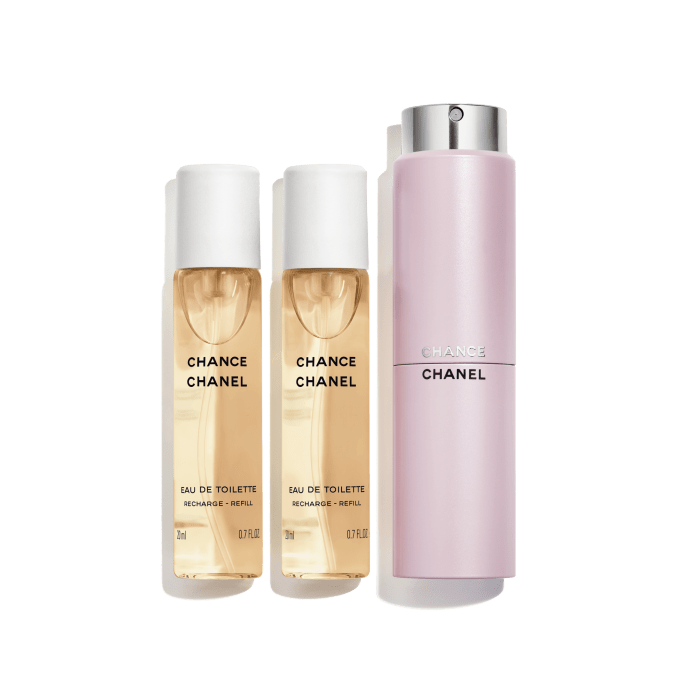 CHANCE Eau de Toilette Twist and Spray (EDT) - 3x0.7 FL. OZ. | CHANEL