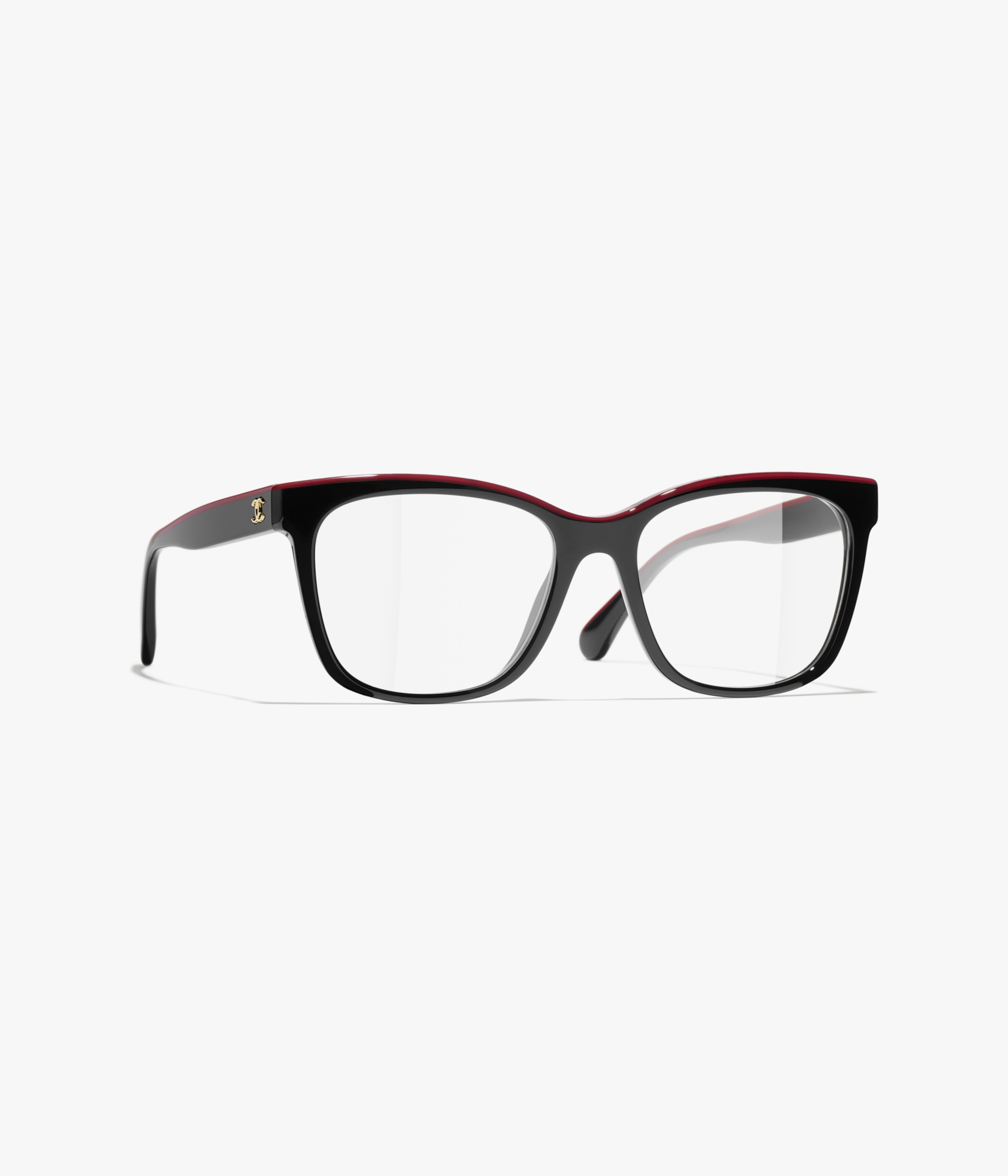 CHANEL Eyeglasses: Square Eyeglasses, acetate — Fashion | CHANEL