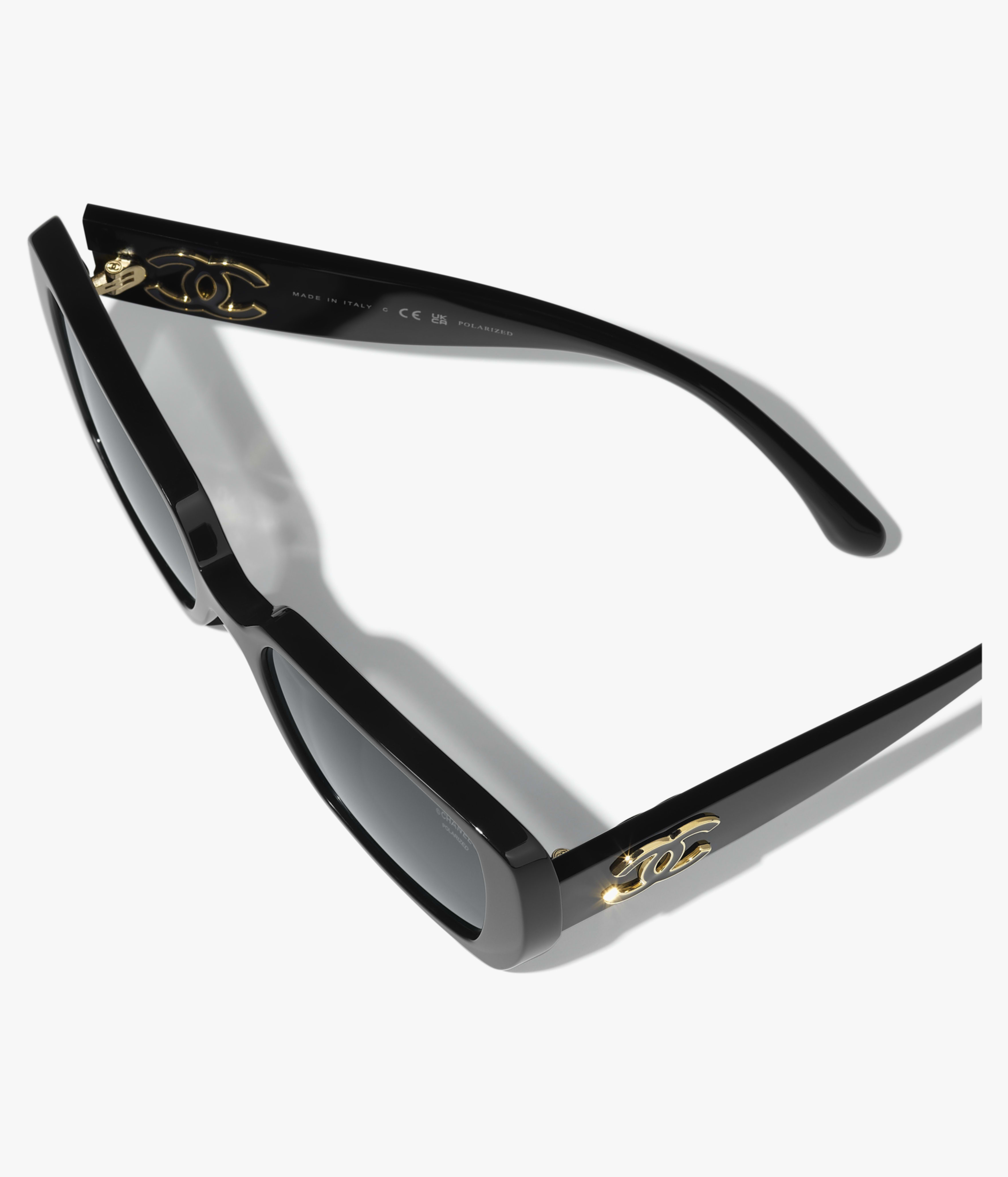 CHANEL サングラス: スクエア シェイプ サングラス, アセテート 5541