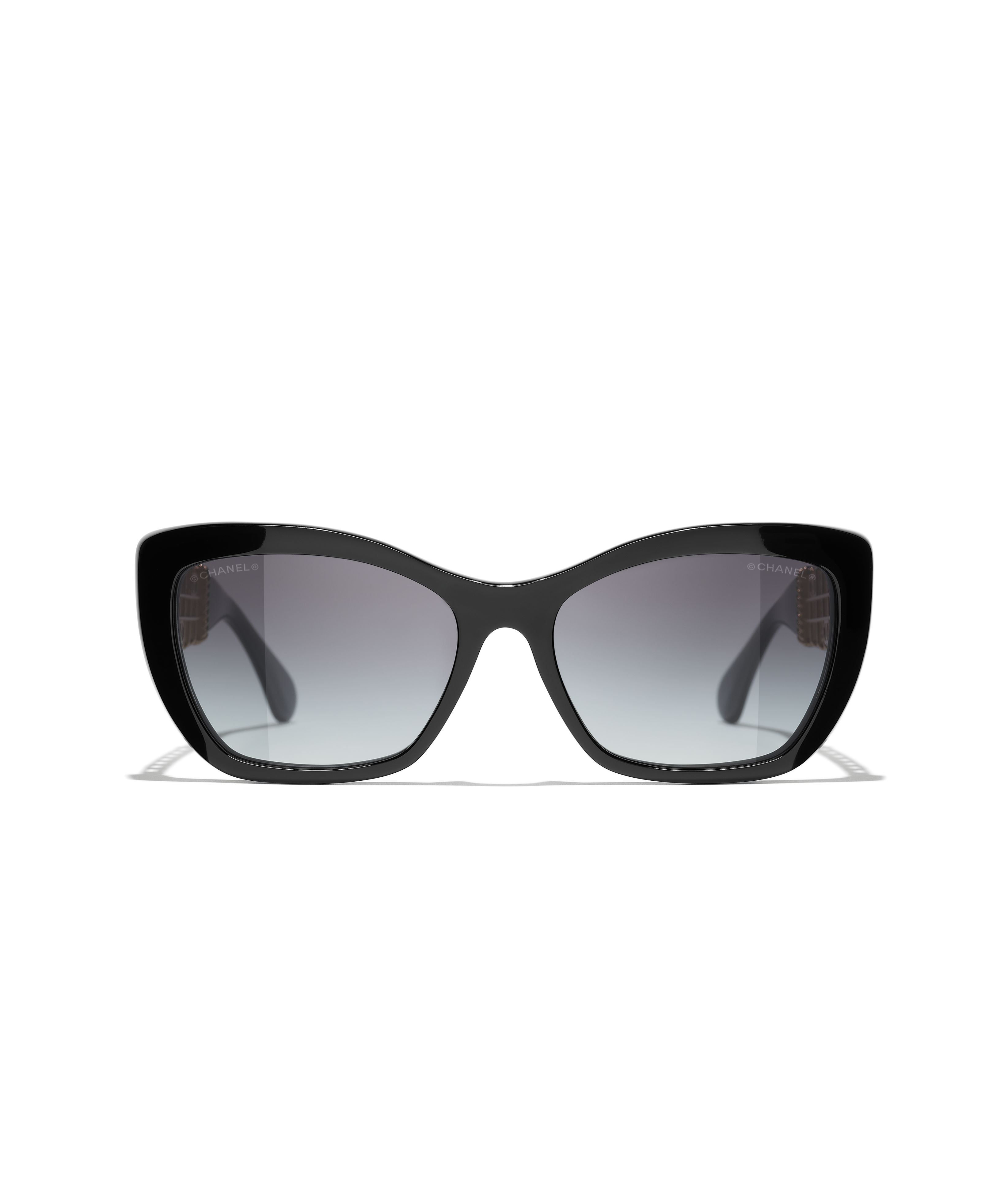 CHANEL Sunglasses: Cat Eye Sunglasses, acetate & nylon — Fashion