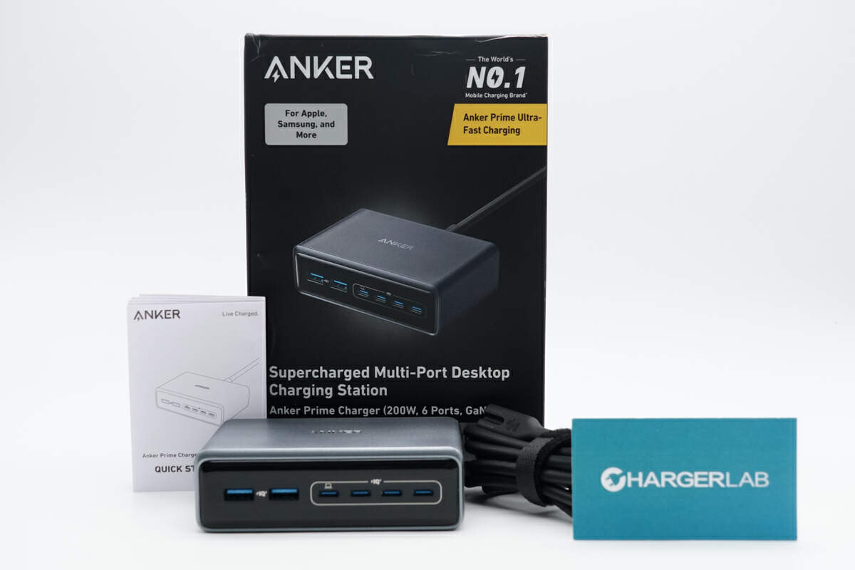 Teardown of Anker Prime Charger (200W, 6 Ports, GaN)(A2683