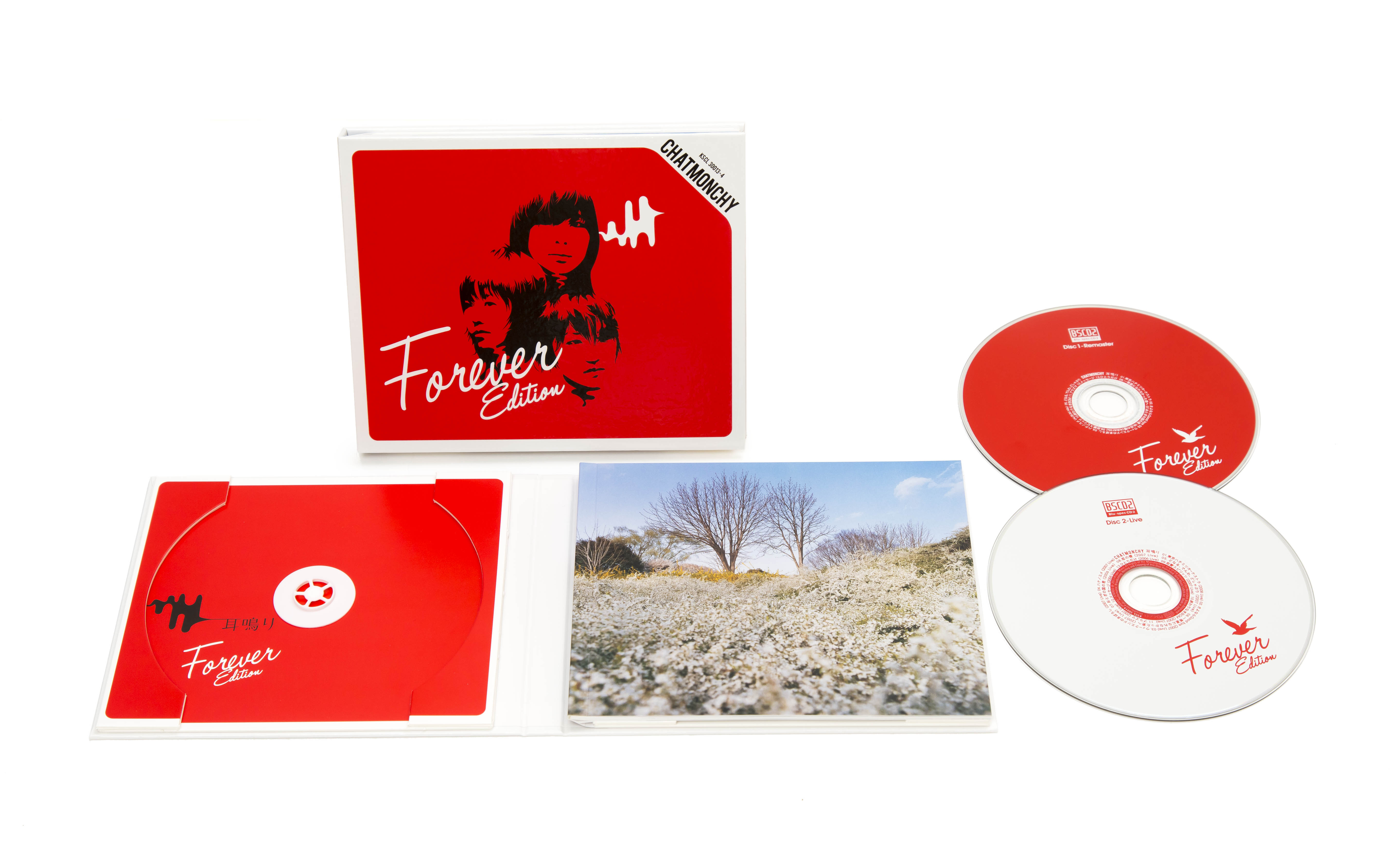 CHATMONCHY デビュー10周年リマスター＋ライヴ盤『Forever Edition