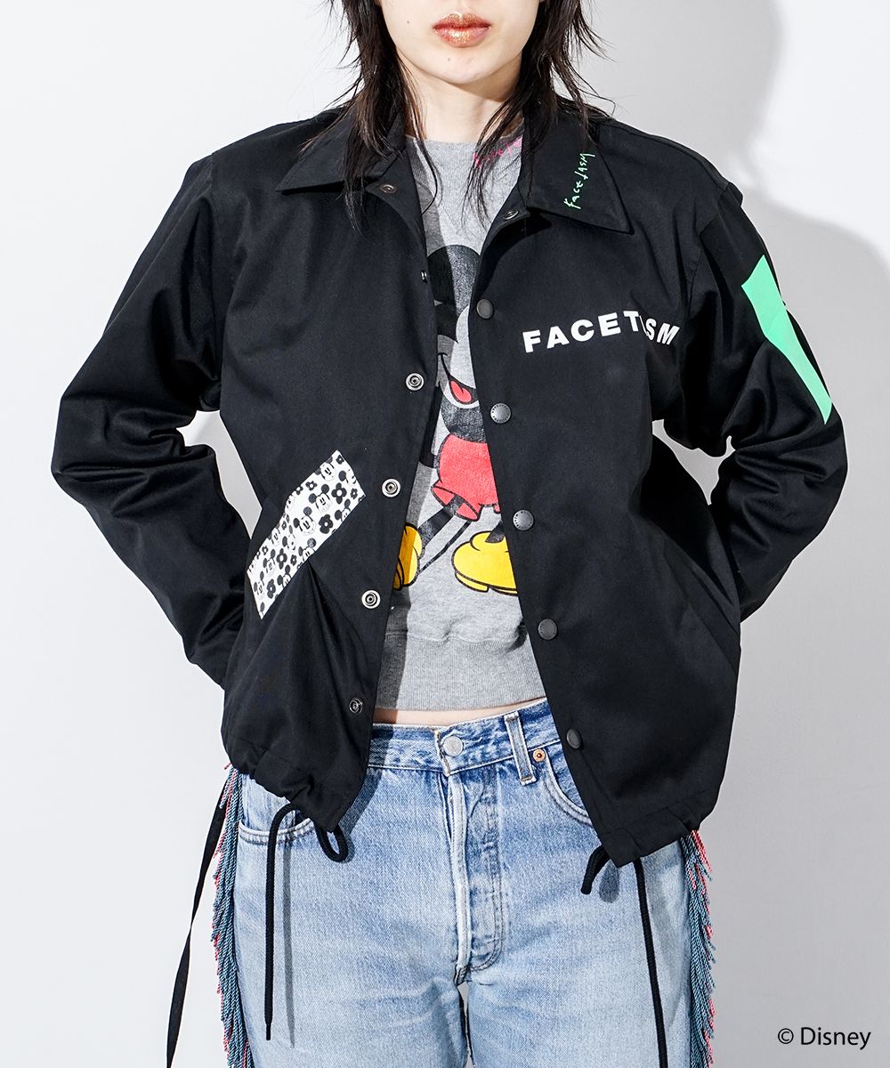 FACETASM - MICKEY GUM TAPE COACH JACKET / コーチジャケット / MIMI