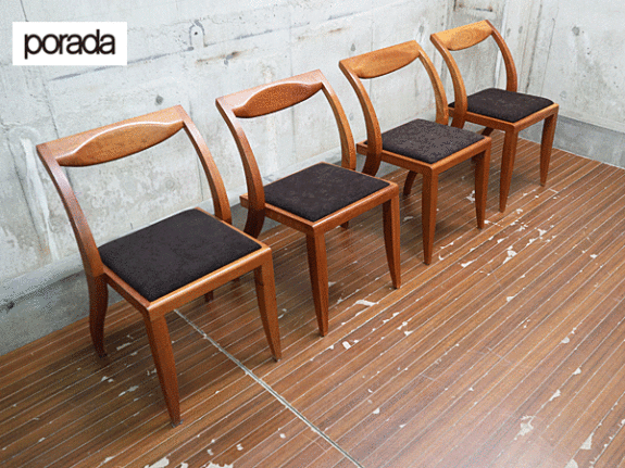 porada】ポラダ ACTUS アクタス ARLEKIN アーレキン ダイニングチェア