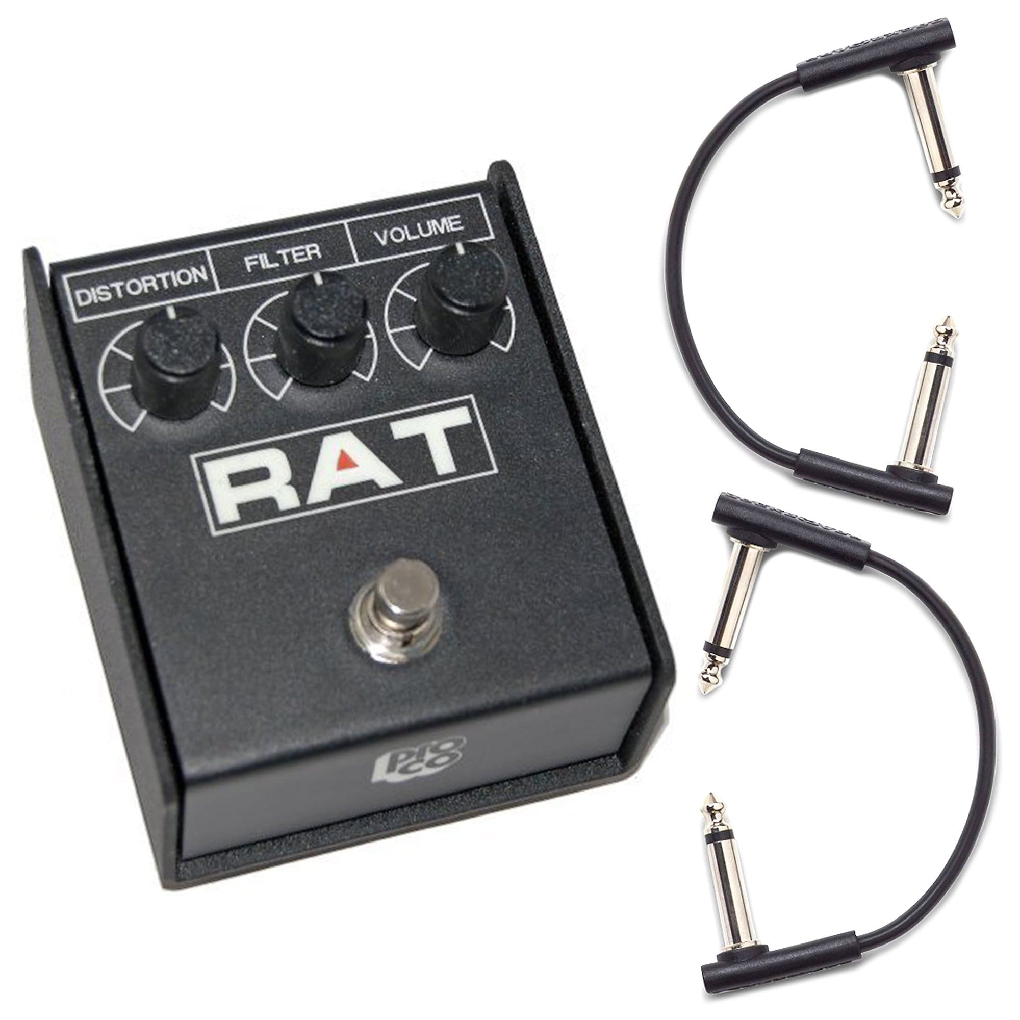 ProCo Rat 2 w/RockBoard Flat Patch Cables Bundle – Chicago Music