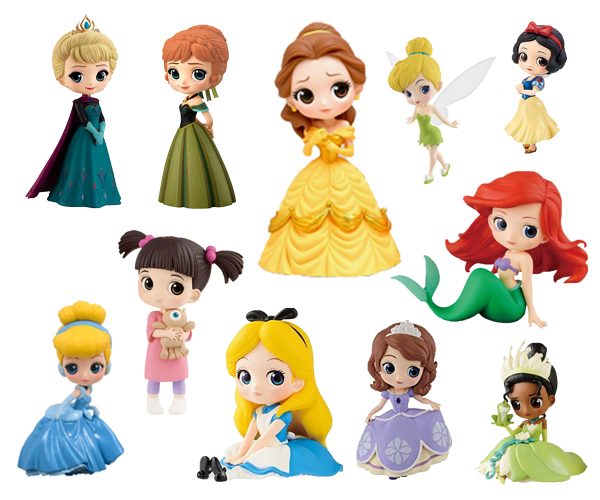 Q posketシリーズのディズニー/PIXERキャラクターの全てを徹底解説