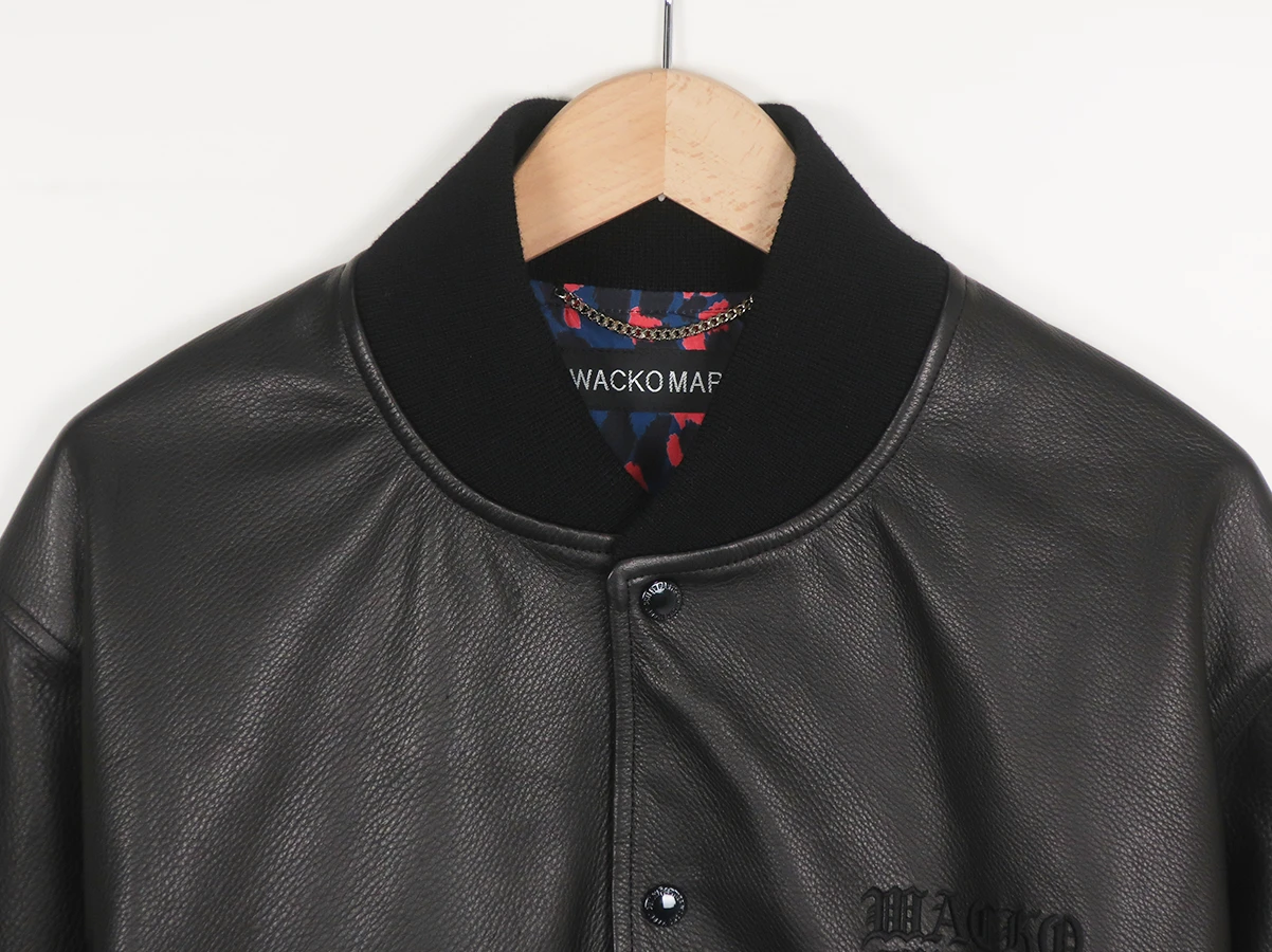 WACKO MARIA ワコマリア】LEATHER VARSITY JACKET ( TYPE-2 ) レザー
