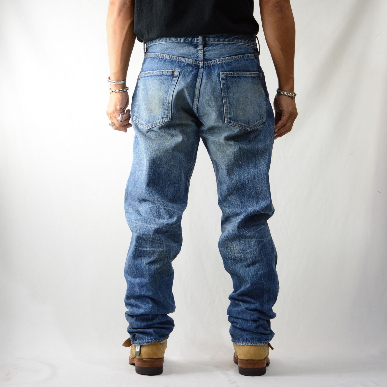 MINEDENIM - L.Straight 5pocket （USS） / ルーズストレート デニム