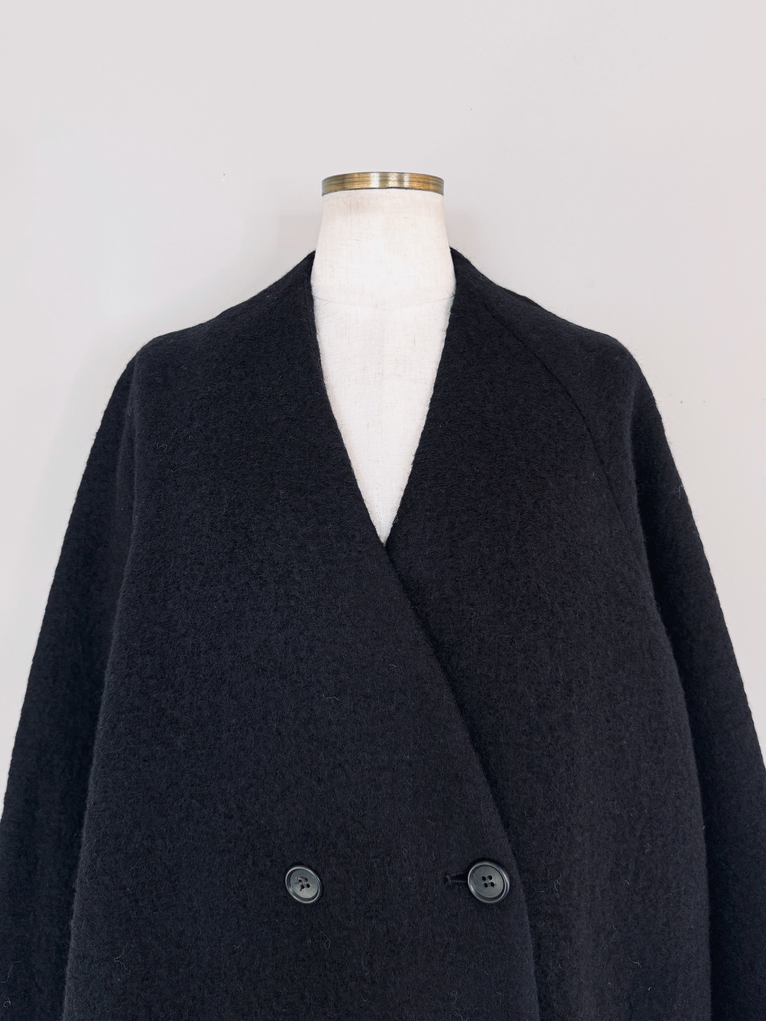 SELECT(セレクト) ブークレーノーカラーロングコート｜Praise / trois