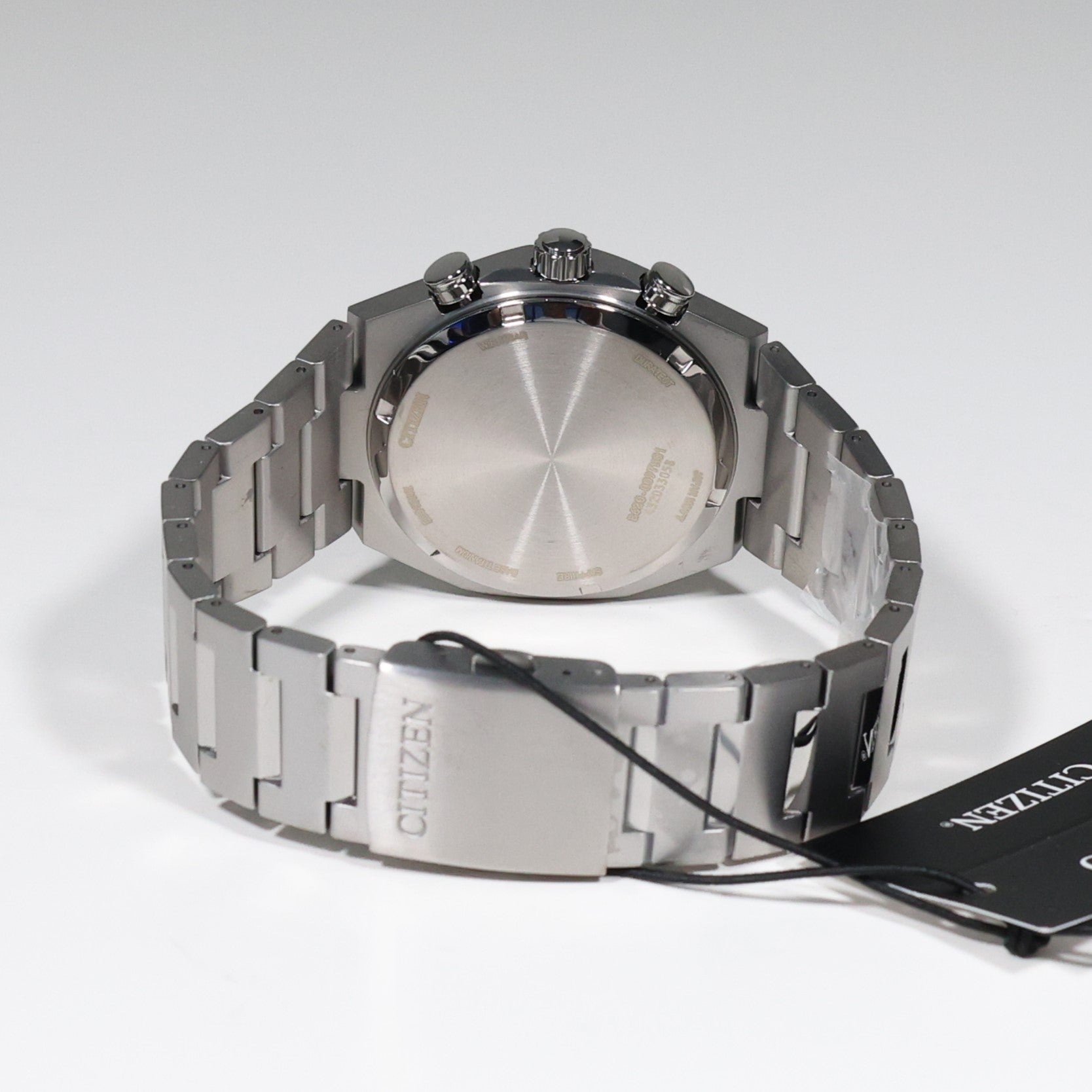 Citizen Zenshin Super Titanium Men's Salmon Dial Chronograph Watch