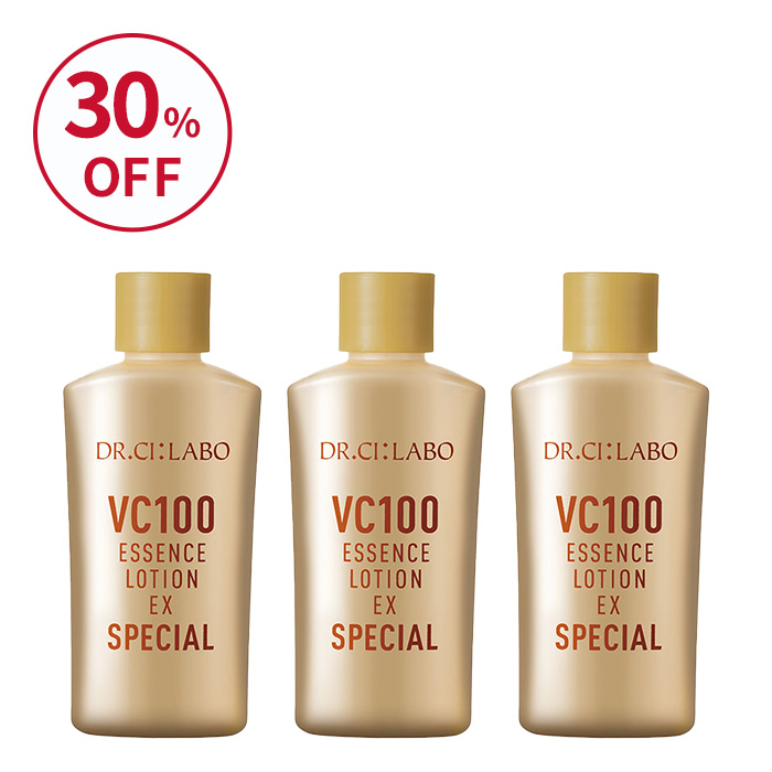 アウトレット】VC100エッセンスローションEXスペシャル 28mL 3個セット