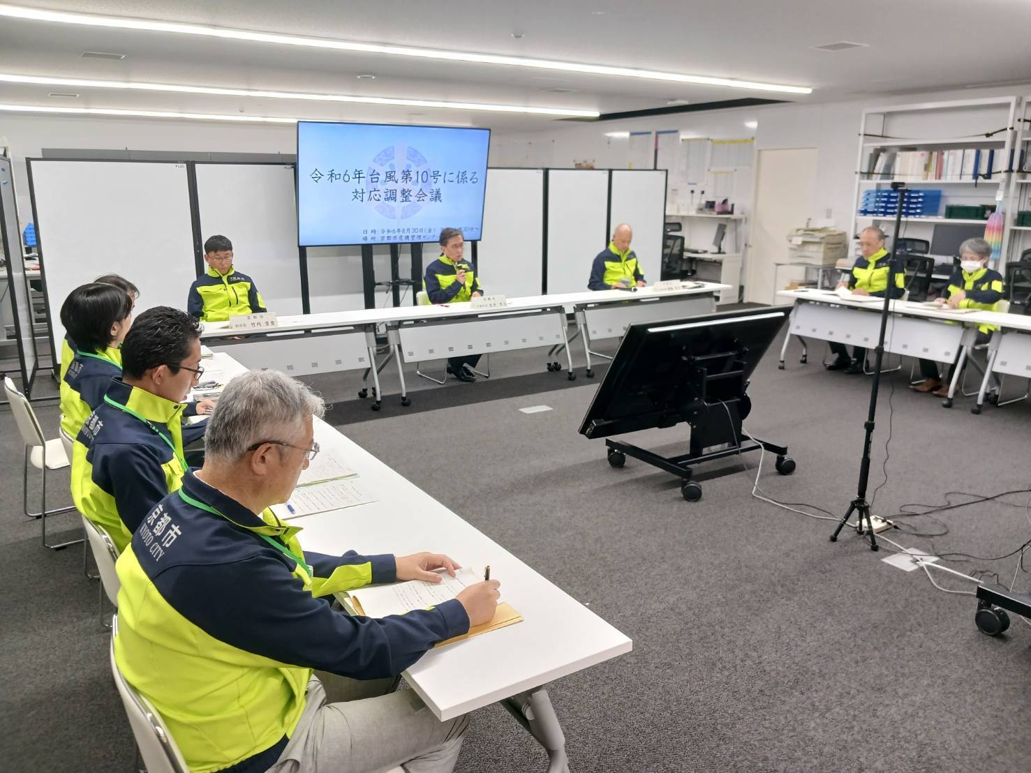 京都市：市長の動き（令和6年8月）