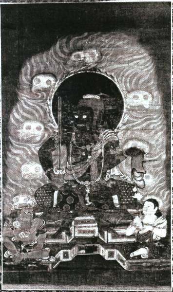 円満院 絹本著色不動明王二童子像 - 福知山市オフィシャルホームページ