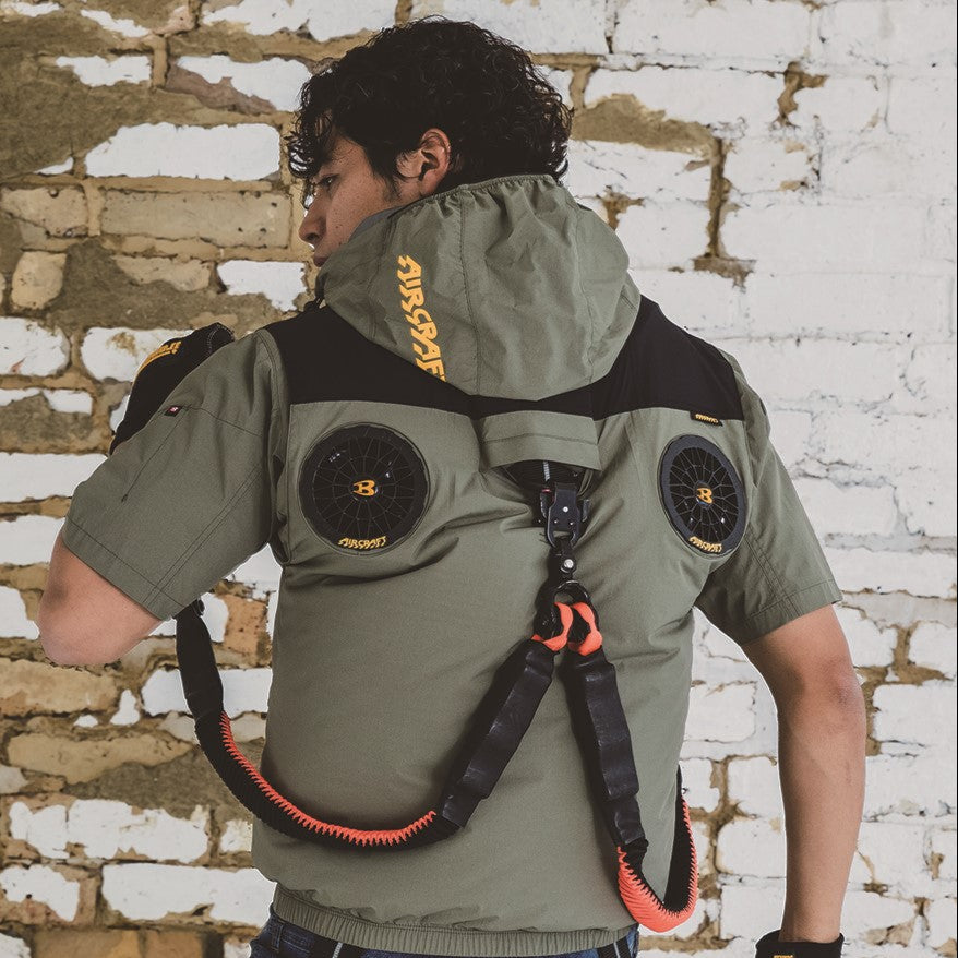 バートル 空調服 ハイバックファン AC2086 AC半袖ブルゾン 単品 2025SS