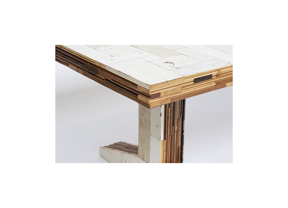 PIET HEIN EEK / ピート・へイン・イーク】WASTE TABLE IN SCRAPWOOD