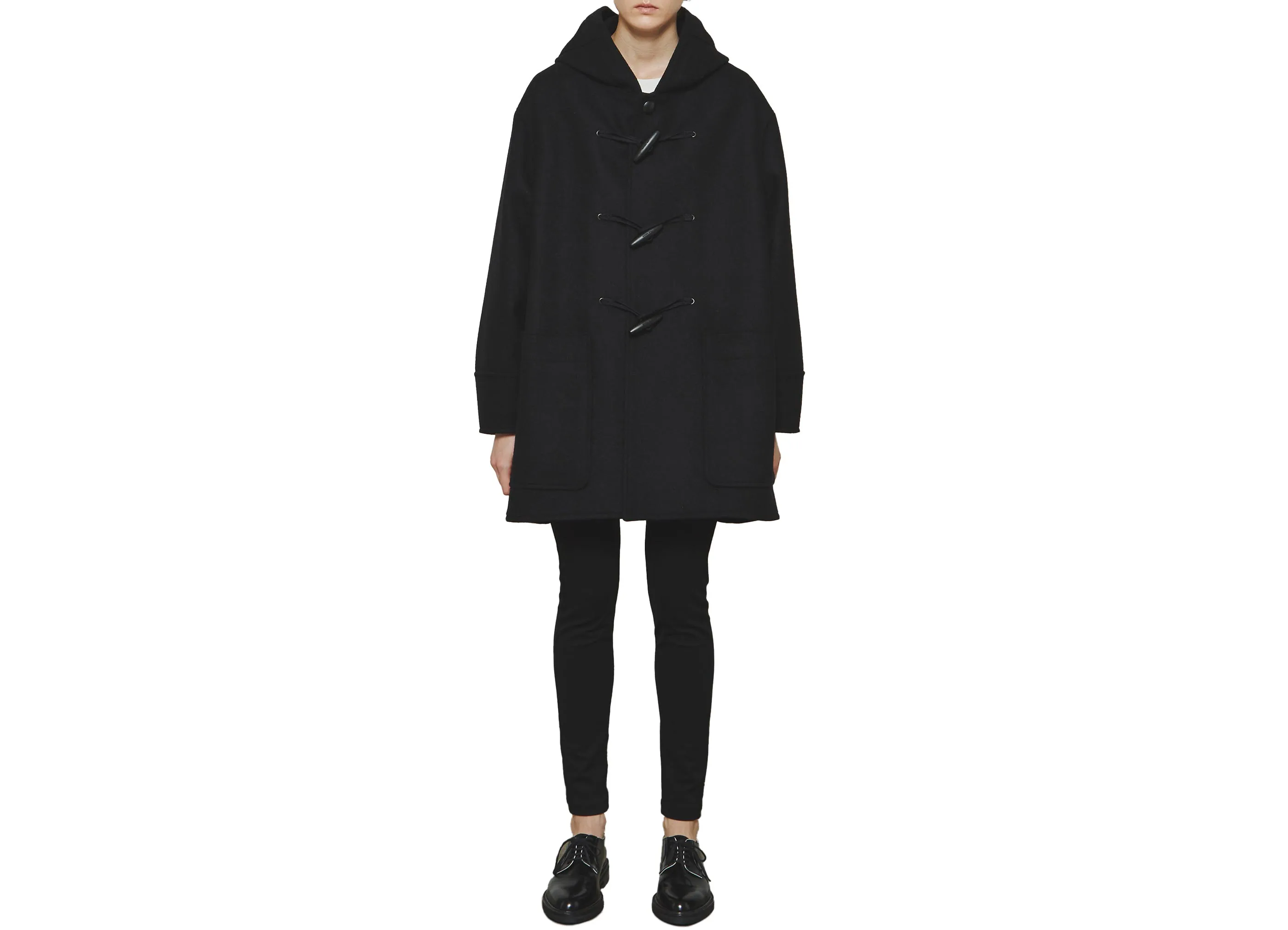 THE RERACS / ザ リラクス】Duffel Coat ダッフルコート / Blackの商品