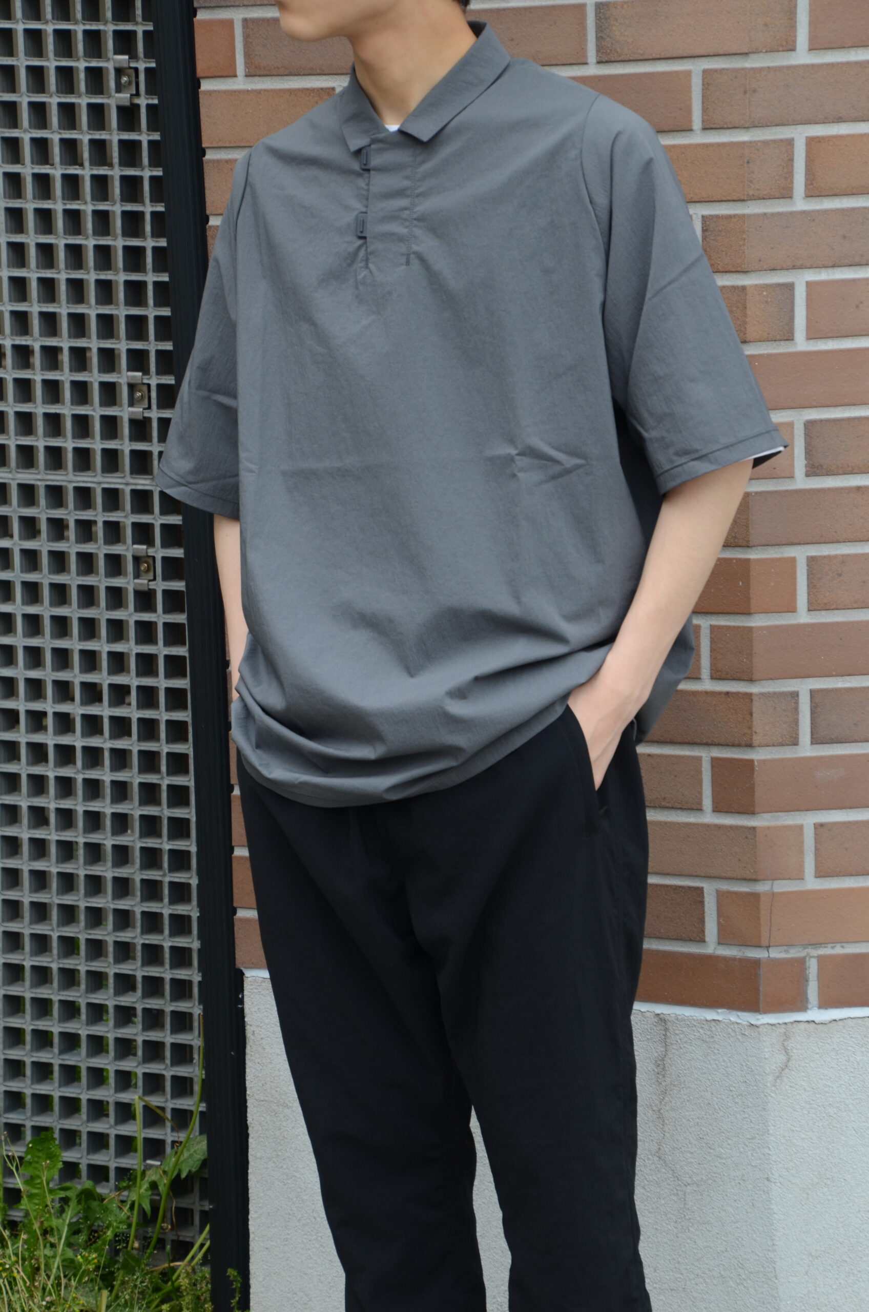 TEATORA】“CAPSULESNAP POLO SHIRT – DR” | CIENTO BLOG