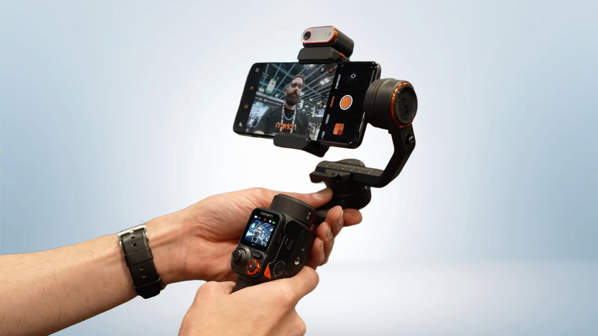 Hohem iSteady M7 AIトラッキングスマートフォン・ジンバル