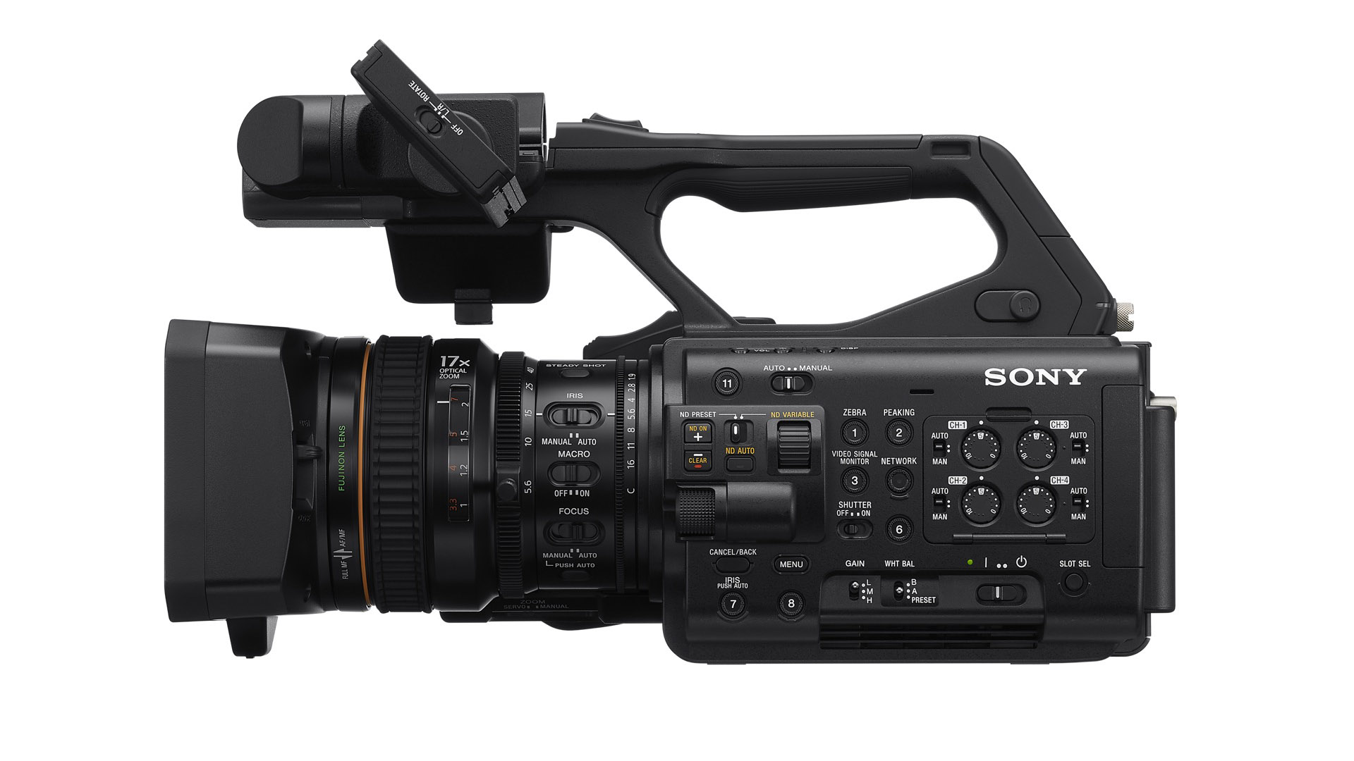 ソニーがPXW-Z300 を発表 – 1/2 インチ 4K 3-CMOS ビデオカメラ、17 倍