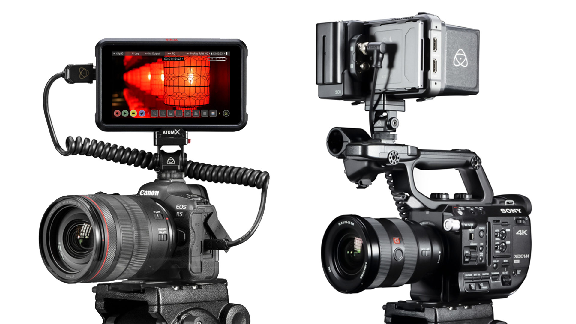 AtomosがNinja VとNinja V+をアップデート － ソニー FSシリーズ