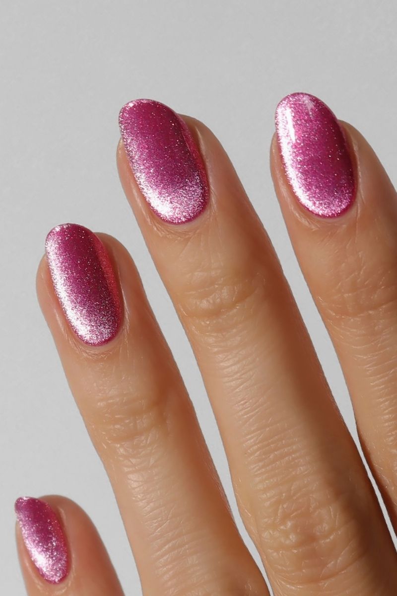 Magenta Pink Magnetic Nail Polish - Cirque Colors Solstice