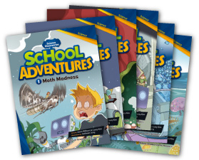 Comics:School Adventures Level 3（本6冊・CD付き） | 英語教材のctm