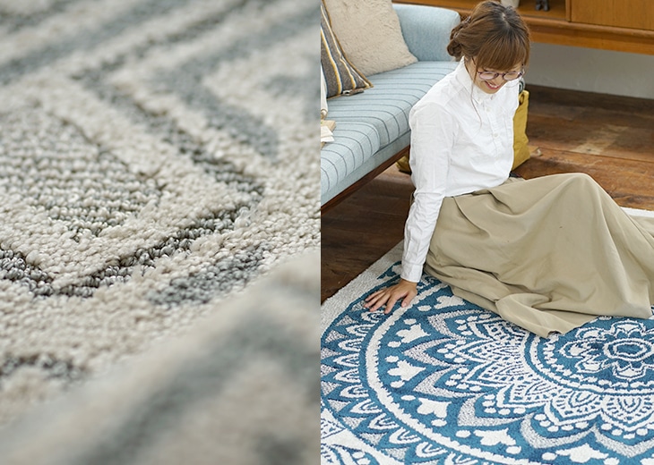 ラグ ジャルダン（185×240cm） | cucan ネットショップ