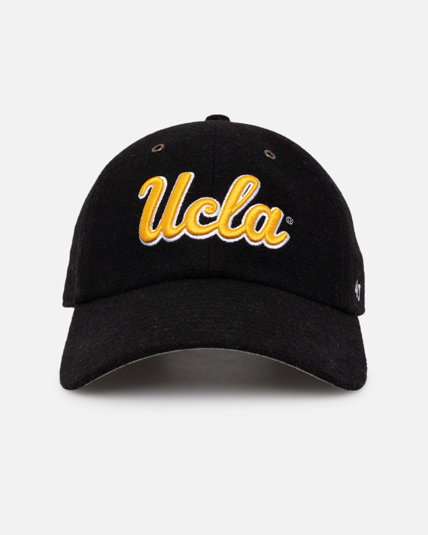 47 Brand UCLA Bruins Wooly Clean Up Strapback Black | Culture Kings US
