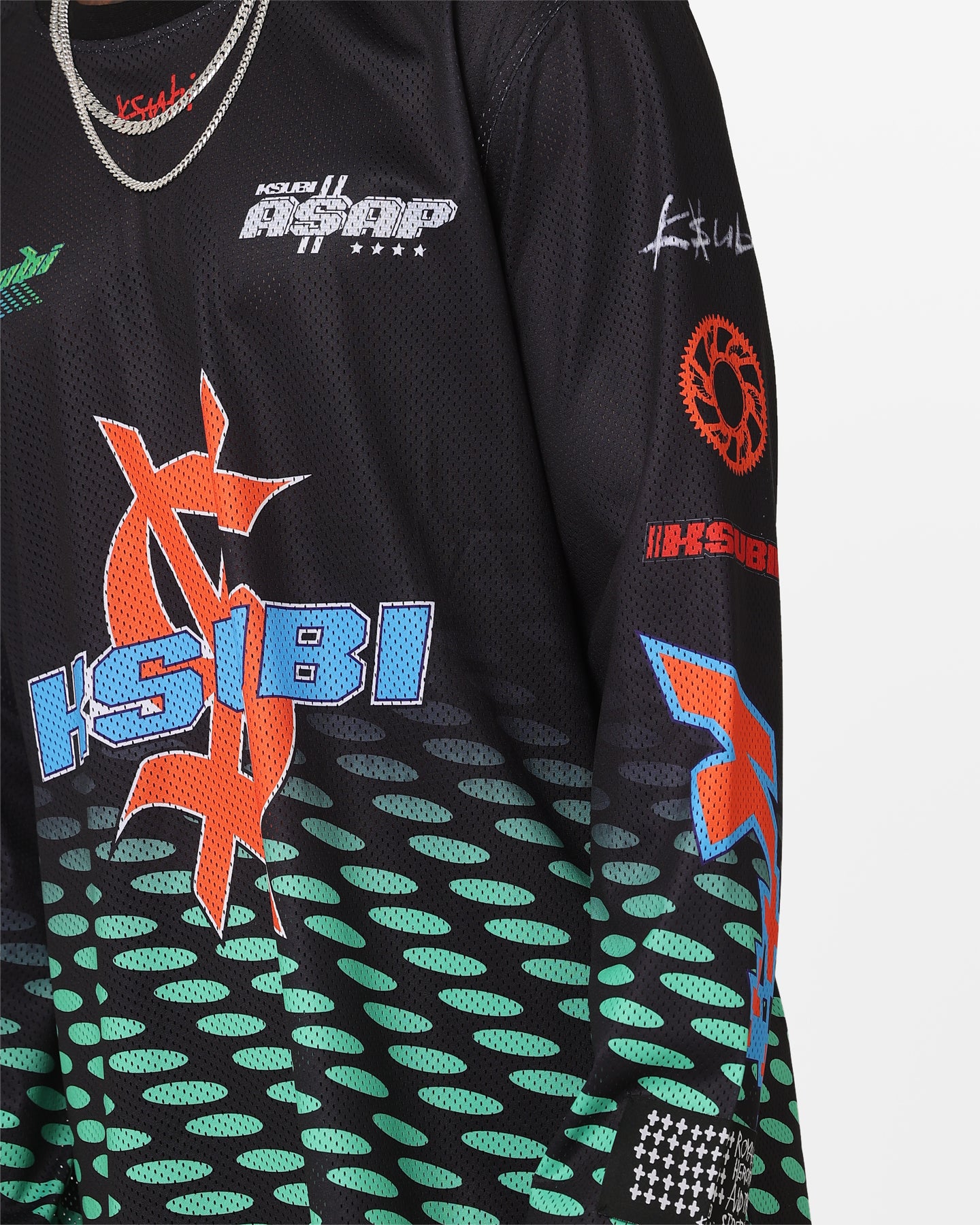 Ksubi X A$AP TyY Moto Jersey Black | Culture Kings US