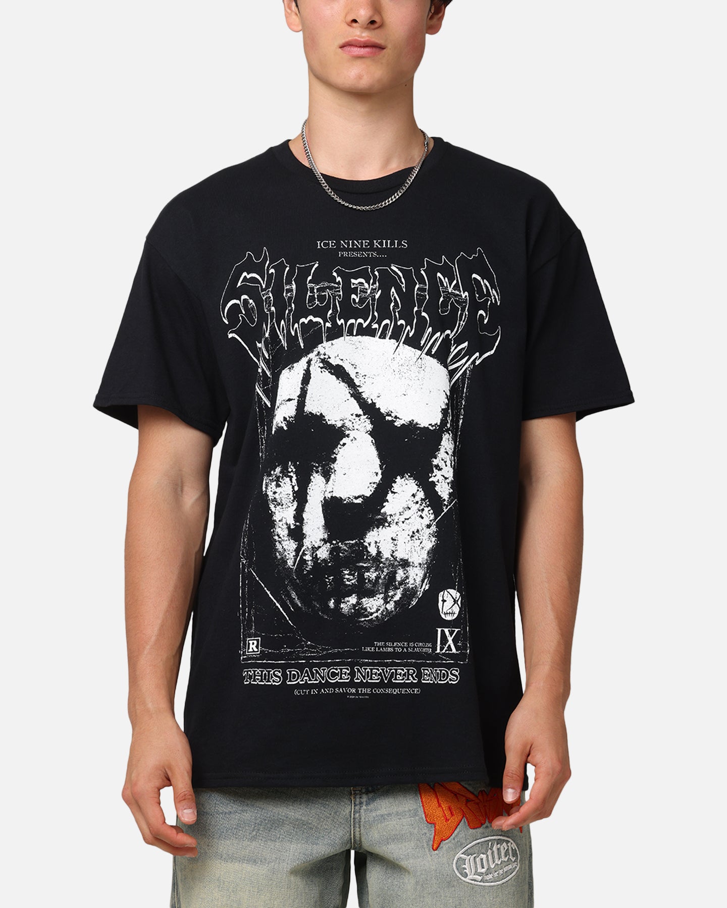 Ice Nine Kills Silence Mask T-Shirt Black | Culture Kings US