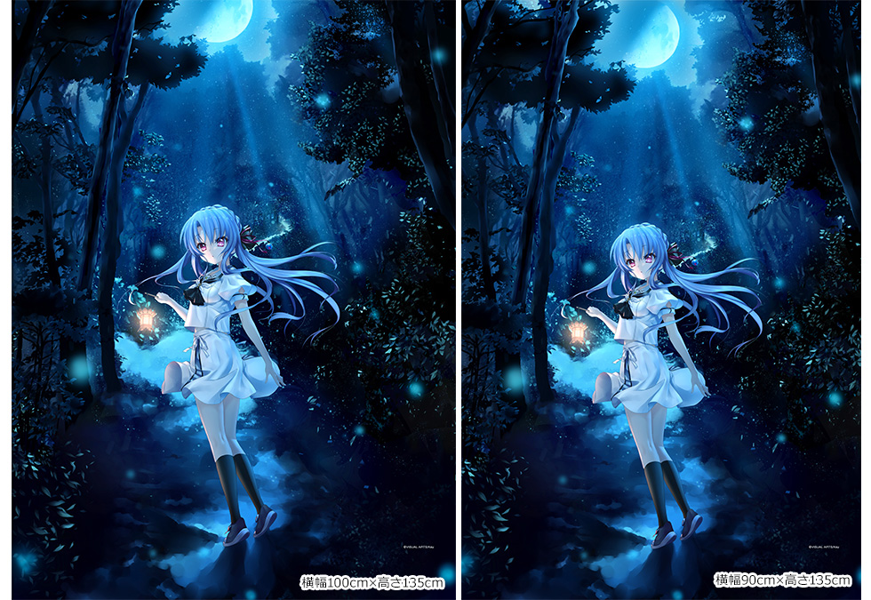 Summer Pockets REFLECTION BLUE]カーテン（空門蒼）