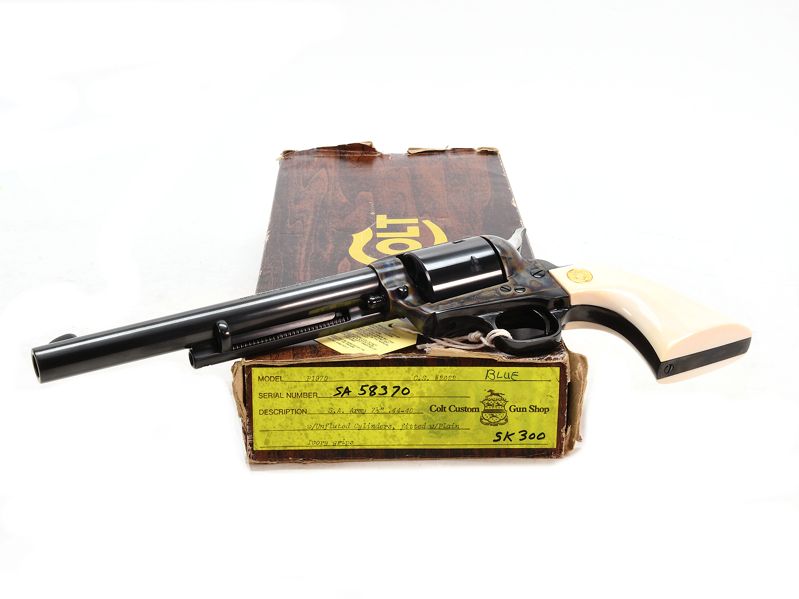 1984 Colt Single Action Army .44-40 Caliber Revolver