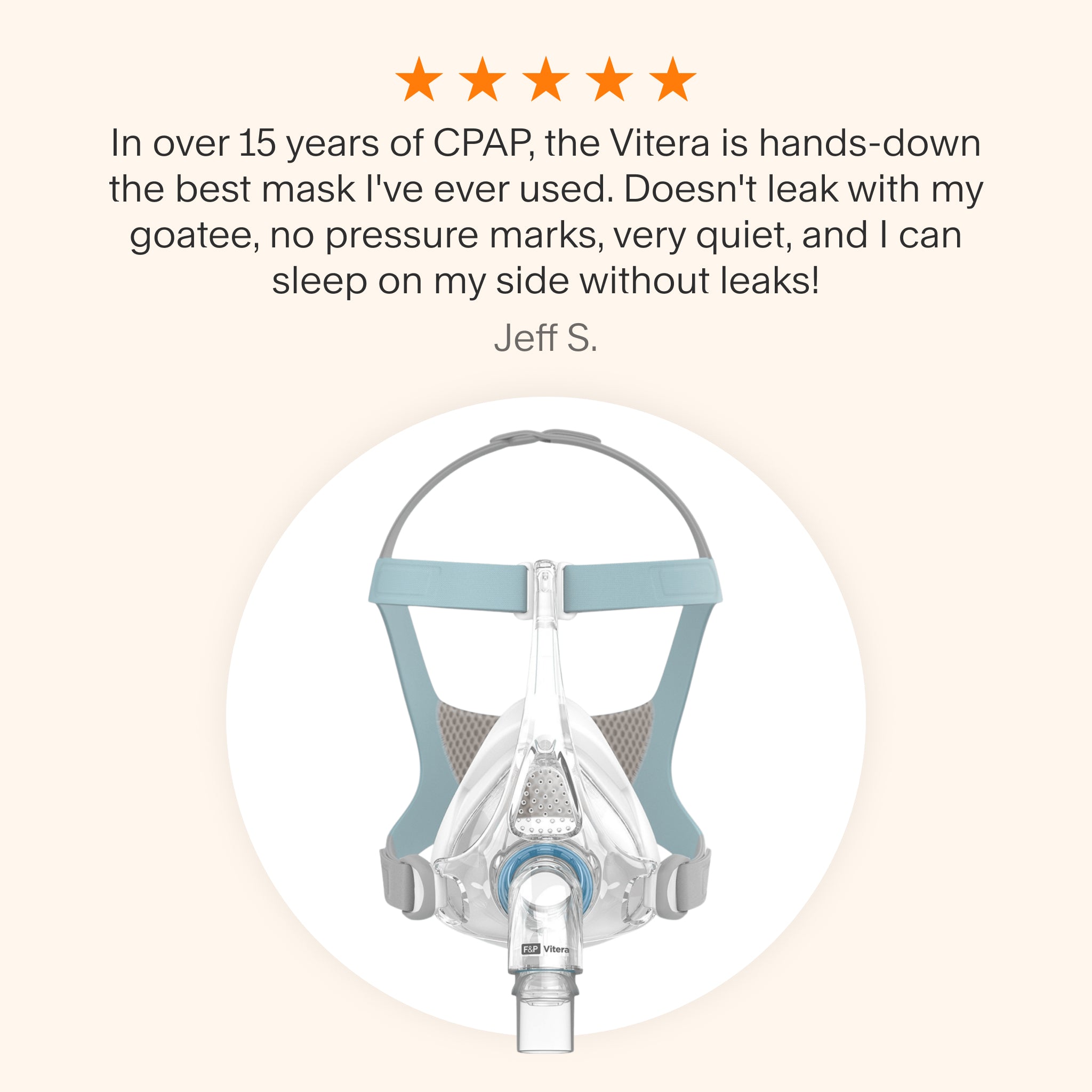 Fisher & Paykel Vitera Full Face Mask – cpap.com