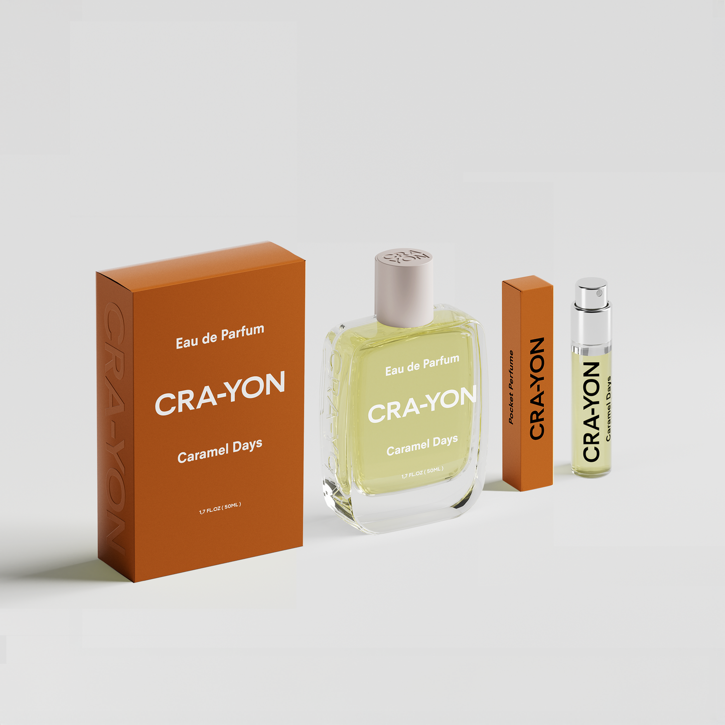 Caramel Days – 50ml & Pocket Perfume | CRA-YON