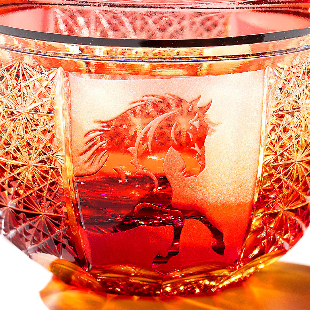 Jewel Kiriko 2026年 午年の切子酒杯の通販情報 - Craft Style