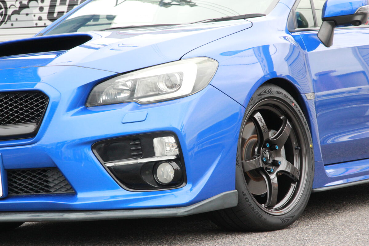 WRX S4にTEIN フレックスZ ＆57CR スペックMで足回りをリフレッシュ
