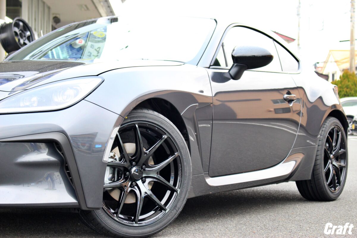 GR86】Q.純正車高で7.5Jは引っ込みすぎちゃうかな。。。A.いいえ