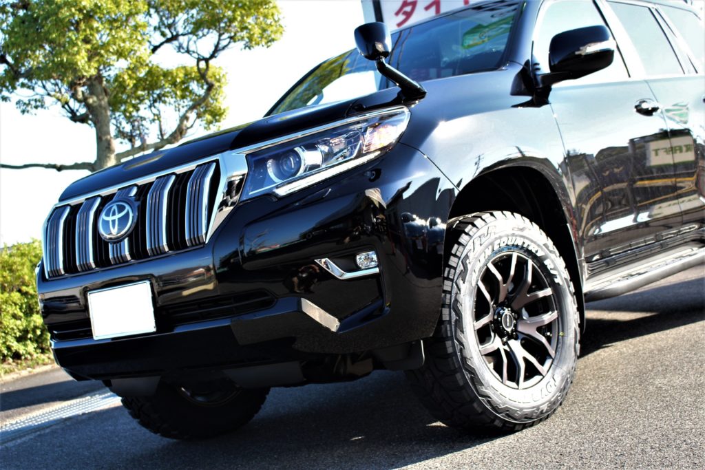 RAYS デイトナFDX F6 オリジナルカラー にオープンカントリーRTを