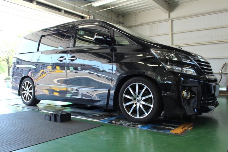 20ヴェルファイアをテインフレックスZでローダウン！ストリートユース