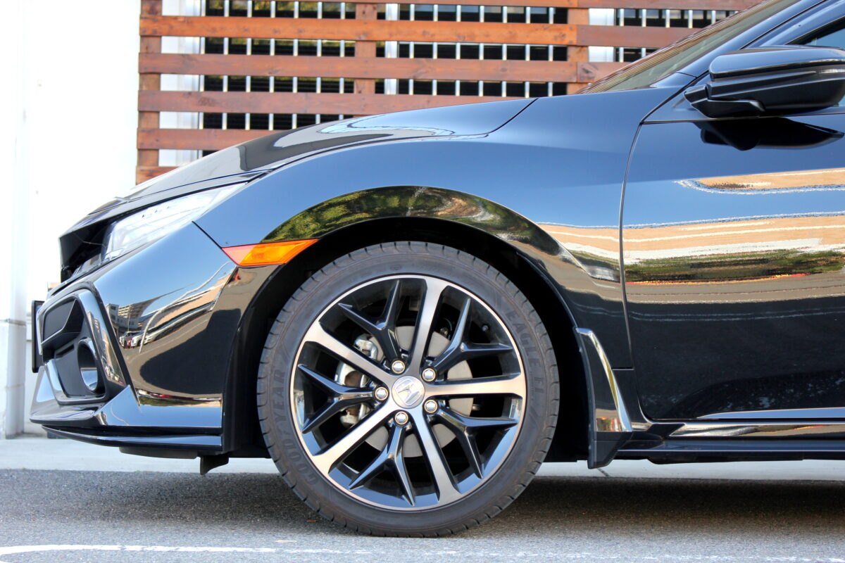 FK7シビックのローダウンカスタム！SPOONコイルで絶妙ローバランス