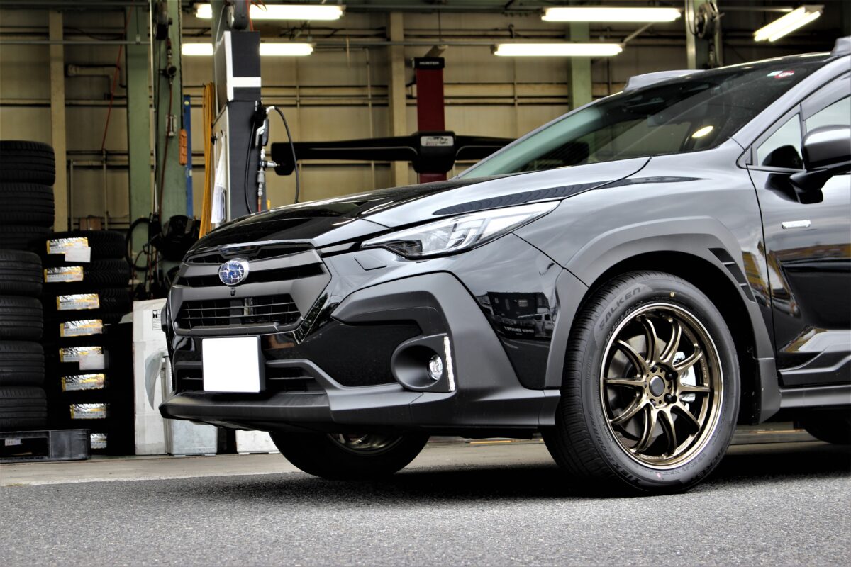 最速カスタム】クロストレックのホイール変更！！WORKのエモーション